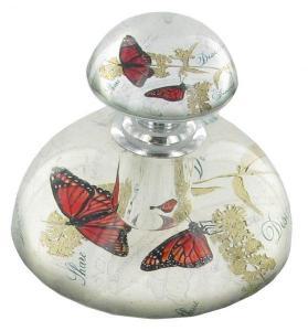 Perfume Bottle Red Butterfly - Pret | Preturi Perfume Bottle Red Butterfly