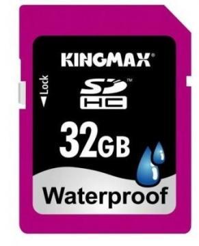CARD KINGMAX SDHC 32GB SECURE DIGITAL CARD, CLASS 10 WATERPROFF, KM32GSDHC10W - Pret | Preturi CARD KINGMAX SDHC 32GB SECURE DIGITAL CARD, CLASS 10 WATERPROFF, KM32GSDHC10W