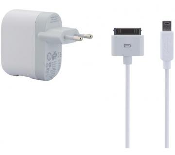 Alimentator pentru iPod/iPhone de la 110-230V la USB, 2 iesiri USB, 1000mA,F8Z597CW03 Belkin - Pret | Preturi Alimentator pentru iPod/iPhone de la 110-230V la USB, 2 iesiri USB, 1000mA,F8Z597CW03 Belkin