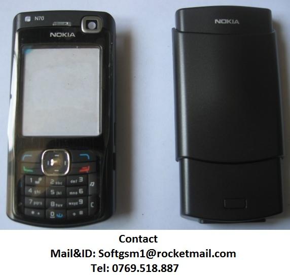 Carcasa Nokia N70 Black (NEAGRA) ORIGINALA NOUA - Pret | Preturi Carcasa Nokia N70 Black (NEAGRA) ORIGINALA NOUA