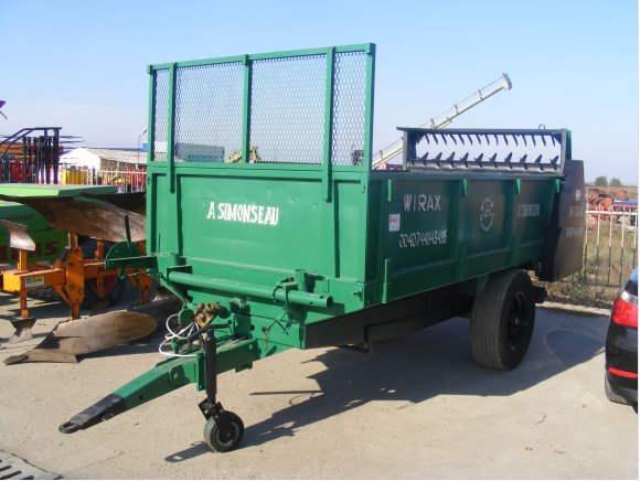 Masini agricole - Remorca de imprastiat gunoi de 4 tone Simoseau - Pret | Preturi Masini agricole - Remorca de imprastiat gunoi de 4 tone Simoseau