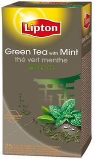 Lipton ceai verde cu menta, 25 plicuri/cutie - Pret | Preturi Lipton ceai verde cu menta, 25 plicuri/cutie