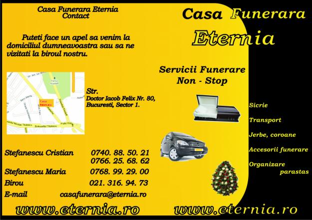 servicii funerare casa funerara eternia - Pret | Preturi servicii funerare casa funerara eternia