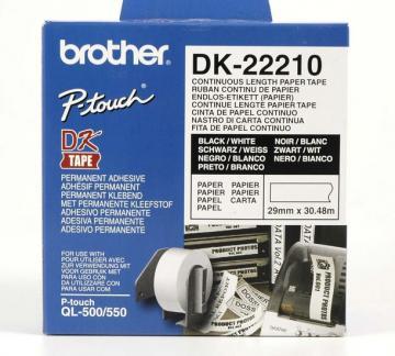BROTHER Rola etichete pentru QL-500/550 DK22210 - Pret | Preturi BROTHER Rola etichete pentru QL-500/550 DK22210