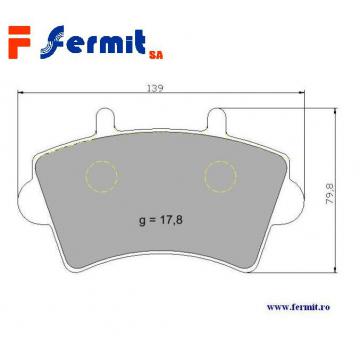 Placute frana fata - Renault, Opel - WVA 23613 - Pret | Preturi Placute frana fata - Renault, Opel - WVA 23613