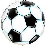 Balon folie metalizata SOCCER MINGE FOTBAL 45cm - Pret | Preturi Balon folie metalizata SOCCER MINGE FOTBAL 45cm