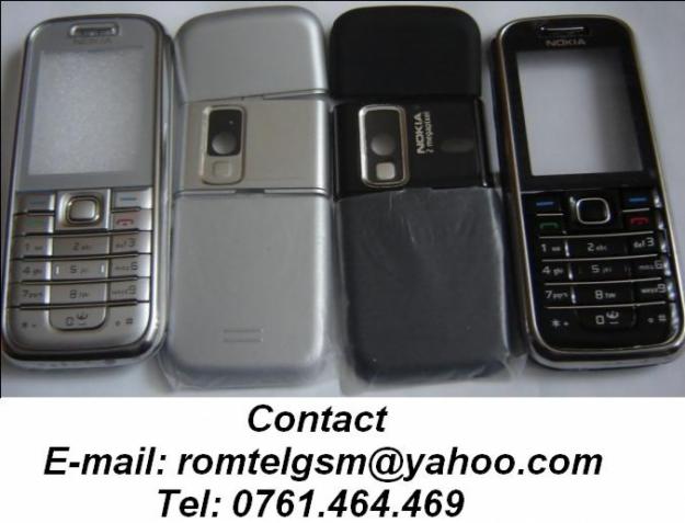Carcasa Nokia 6233 SILVER SI BLACK ORIGINALA COMPLETA SIGILATA - Pret | Preturi Carcasa Nokia 6233 SILVER SI BLACK ORIGINALA COMPLETA SIGILATA
