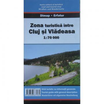 Harta Zona turistica intre Cluj-Vladeasa 1:70.000 - Pret | Preturi Harta Zona turistica intre Cluj-Vladeasa 1:70.000