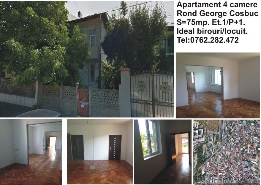 Inchiriere apartament 4 camere in vila Unirii, Cosbuc - Pret | Preturi Inchiriere apartament 4 camere in vila Unirii, Cosbuc