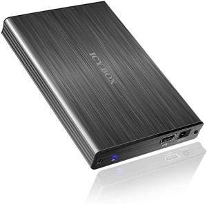 RaidSonic Icy Box IB-231StU-G, Enclosure for 2.5 inch, SATA HDD, Hot Swap, USB 2.0, Aluminium case with hair lined surface, Black - Pret | Preturi RaidSonic Icy Box IB-231StU-G, Enclosure for 2.5 inch, SATA HDD, Hot Swap, USB 2.0, Aluminium case with hair lined surface, Black