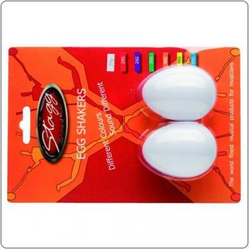 Stagg EGG-2 WH - Pereche de shaker-e - Pret | Preturi Stagg EGG-2 WH - Pereche de shaker-e