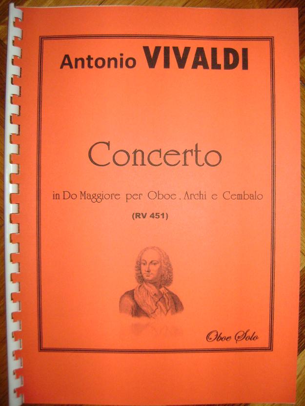 Antonio VIVALDI-Concert in Do Major pt Oboi si Orchestra de coarde. - Pret | Preturi Antonio VIVALDI-Concert in Do Major pt Oboi si Orchestra de coarde.