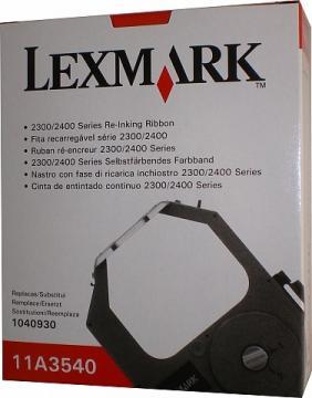 Lexmark Ribbon reincarcabil Negru 11A3540 - Pret | Preturi Lexmark Ribbon reincarcabil Negru 11A3540