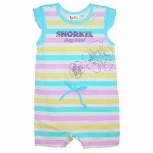 Salopeta bebe turcoaz - Snorkel Lebe - Pret | Preturi Salopeta bebe turcoaz - Snorkel Lebe