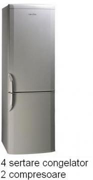 Combina frigorifica Arctic K3662-4 - Pret | Preturi Combina frigorifica Arctic K3662-4