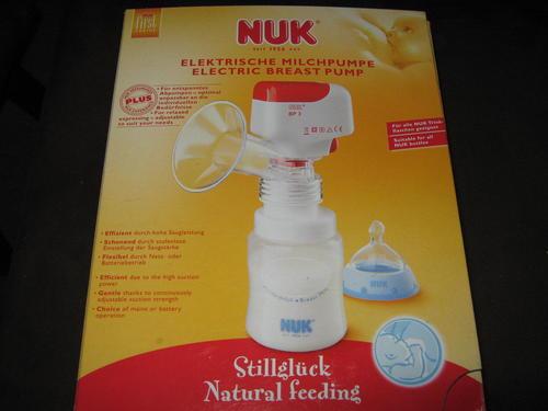 Vand pompa electrica pentru extras lapte matern, NUK - Pret | Preturi Vand pompa electrica pentru extras lapte matern, NUK