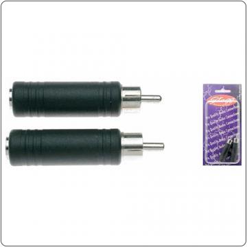 2 x Female phone-plug/male RCA adaptor in blister packaging - Pret | Preturi 2 x Female phone-plug/male RCA adaptor in blister packaging