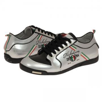 Pantofi casual barbati Nickelson Fiera argintii - Pret | Preturi Pantofi casual barbati Nickelson Fiera argintii