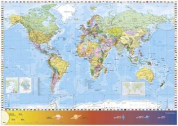 Puzzle Schmidt 1500 World map - Pret | Preturi Puzzle Schmidt 1500 World map