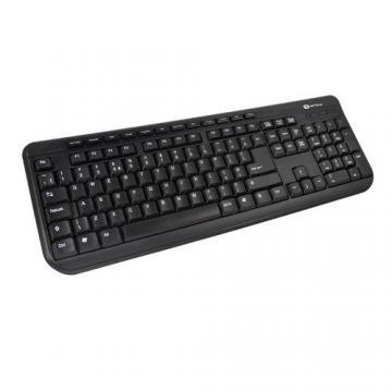 Tastatura USB Serioux, multimedia (11 hotkeys), black, color box SRXK-9400MM - Pret | Preturi Tastatura USB Serioux, multimedia (11 hotkeys), black, color box SRXK-9400MM