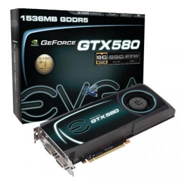 EVGA nVidia GeForce GTX 580 SC Backplate, PCI-E, 1536MB DDR5, 384biti + Transport Gratuit - Pret | Preturi EVGA nVidia GeForce GTX 580 SC Backplate, PCI-E, 1536MB DDR5, 384biti + Transport Gratuit