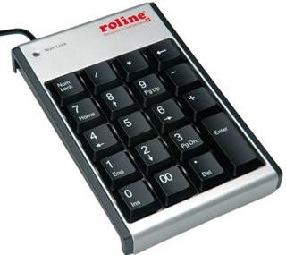 Tastatura Roline Numeric Keypad USB + Hub 2 porturi - Pret | Preturi Tastatura Roline Numeric Keypad USB + Hub 2 porturi