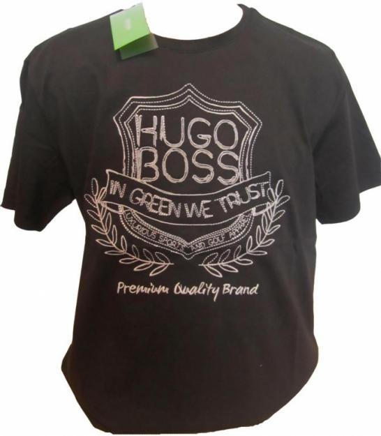 Tricou Hugo Boss In Green We Trust - Pret | Preturi Tricou Hugo Boss In Green We Trust