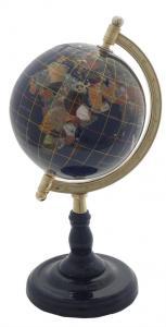 110mm Lapis Pedestal Stand Gemstone Globe - Pret | Preturi 110mm Lapis Pedestal Stand Gemstone Globe