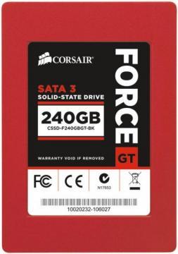 SSD Corsair CSSD-F240GBGT-BK Force Series GT, 240GB SATA3 2.5", Read/Write 555/525 MB/s - Pret | Preturi SSD Corsair CSSD-F240GBGT-BK Force Series GT, 240GB SATA3 2.5", Read/Write 555/525 MB/s
