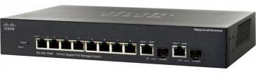 Switch Cisco SRW2008MP-K9, managed 10/100/1000 Gigabit 8 Port Desktop-Switch, 2 Combo SFP, Web GUI/Text View CLI/SNMP - Pret | Preturi Switch Cisco SRW2008MP-K9, managed 10/100/1000 Gigabit 8 Port Desktop-Switch, 2 Combo SFP, Web GUI/Text View CLI/SNMP