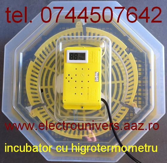 Incubatorul Cleo 5 DTH P = 172 lei , cu termometru (T) şi higrometru (H) indica umiditatea - Pret | Preturi Incubatorul Cleo 5 DTH P = 172 lei , cu termometru (T) şi higrometru (H) indica umiditatea