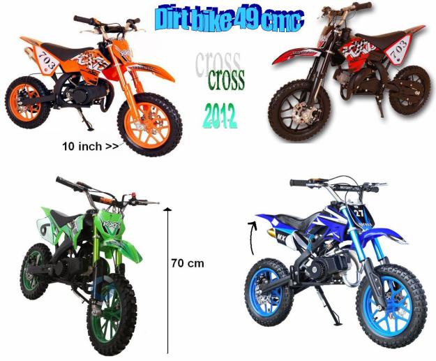 Moto cross dirt bike 49 cmc ,noi sigilate in cutie , Germania Model 2012 - 270 Euro - Pret | Preturi Moto cross dirt bike 49 cmc ,noi sigilate in cutie , Germania Model 2012 - 270 Euro