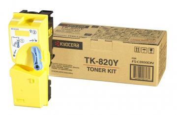 Toner KYOCERA TK-820Y yellow - Pret | Preturi Toner KYOCERA TK-820Y yellow