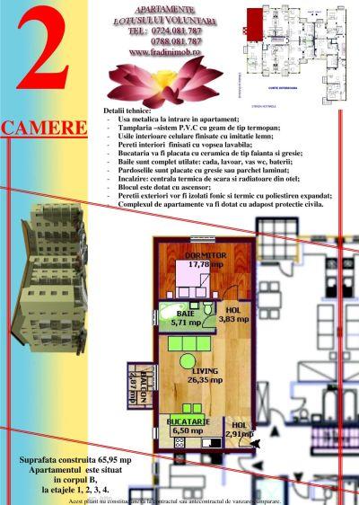 Vanzare apartament 2 camere - Pret | Preturi Vanzare apartament 2 camere