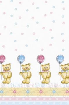 Fata de masa hartie 120x180cm - Teddy Bear PINK - Pret | Preturi Fata de masa hartie 120x180cm - Teddy Bear PINK