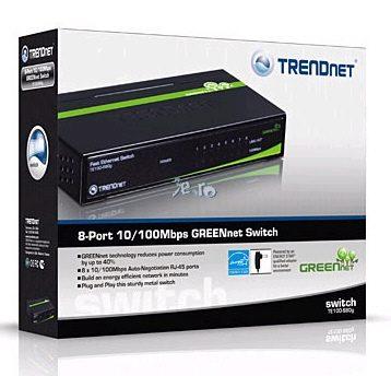 TrendNet TE100-S80G, 8 x 10/100 - Pret | Preturi TrendNet TE100-S80G, 8 x 10/100