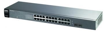 Switch ZYXEL GS-1100-24, 24*port Gigabit Ethernet + 2*Open SFP Slot (GbE) (91-010-234001B) - Pret | Preturi Switch ZYXEL GS-1100-24, 24*port Gigabit Ethernet + 2*Open SFP Slot (GbE) (91-010-234001B)