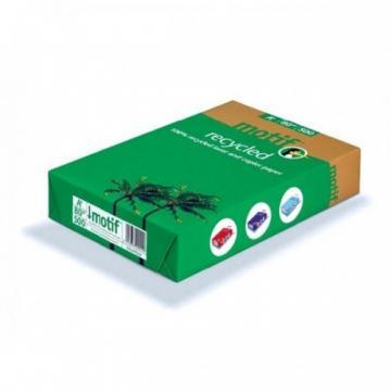 Hartie reciclata pentru copiator, A4, 80g/mp, 500 coli/top MOTIF Recycled - Pret | Preturi Hartie reciclata pentru copiator, A4, 80g/mp, 500 coli/top MOTIF Recycled