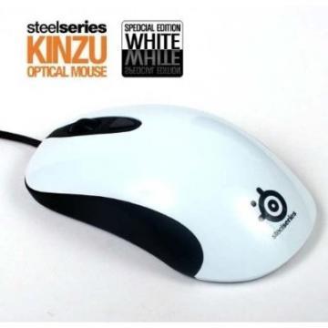 Mouse SteelSeries KINZU V2 PRO, comutator CPI, cablu impletit, soft configurare, USB, white, 62040 - Pret | Preturi Mouse SteelSeries KINZU V2 PRO, comutator CPI, cablu impletit, soft configurare, USB, white, 62040