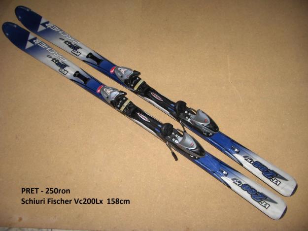 Schiuri Super Carve Fischer Vc200Lx 158cm - Pret | Preturi Schiuri Super Carve Fischer Vc200Lx 158cm