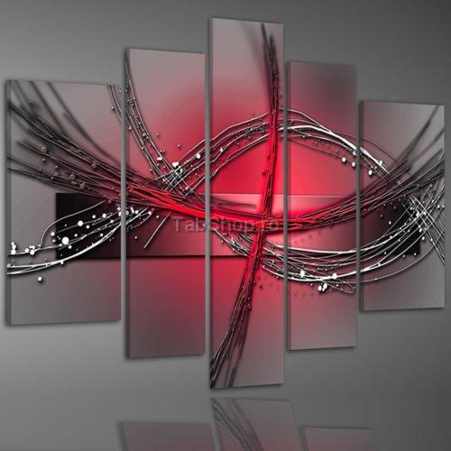 Tablouri multicanvas moderne din 5 piese cu modele abstracte - Pret | Preturi Tablouri multicanvas moderne din 5 piese cu modele abstracte