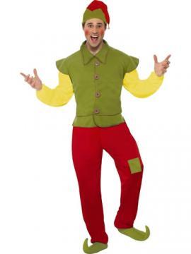 Costum Craciun Adulti Elf - Pret | Preturi Costum Craciun Adulti Elf