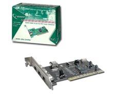 PCI Firewire IEEE 1394 adapter, 3 + 1 porturi - Pret | Preturi PCI Firewire IEEE 1394 adapter, 3 + 1 porturi
