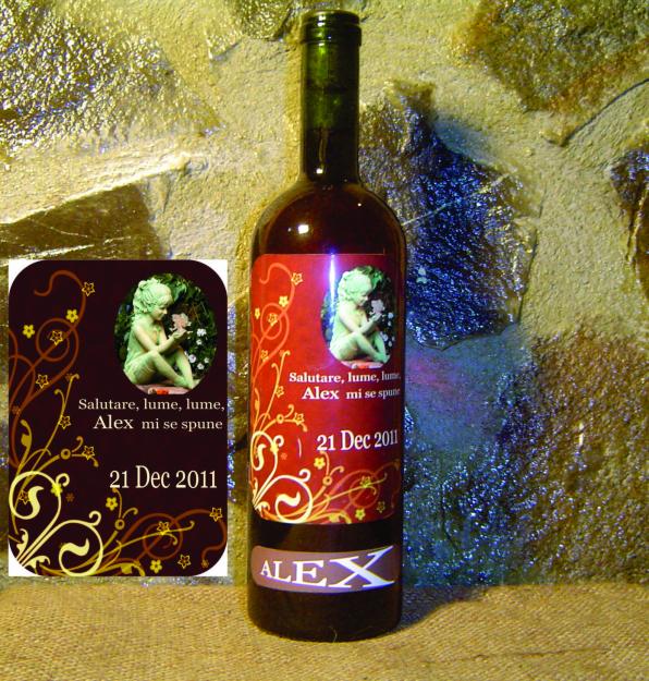 Sticle de vin personalizate - Pret | Preturi Sticle de vin personalizate