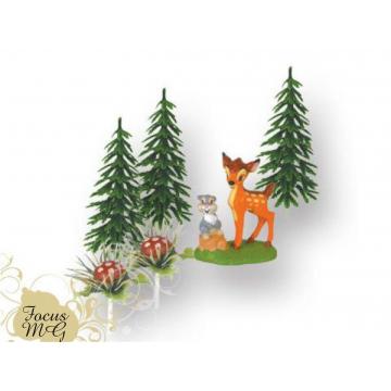 Decor tort Bambi - Pret | Preturi Decor tort Bambi