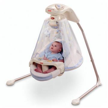 Leagan Fisher-Price Starlight Papasan Cradle Swing - Pret | Preturi Leagan Fisher-Price Starlight Papasan Cradle Swing