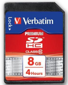 Secure Digital 8GB, clasa 10, 10MB/sec citire, 10MB/sec scriere, VERBATIM (43961) - Pret | Preturi Secure Digital 8GB, clasa 10, 10MB/sec citire, 10MB/sec scriere, VERBATIM (43961)