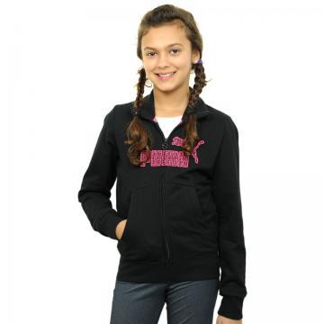 Bluza trening Puma Sweat Jacket negru - Pret | Preturi Bluza trening Puma Sweat Jacket negru