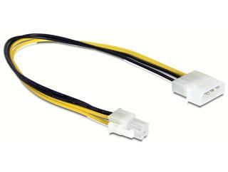 Cablu alimentare P4 T la Molex 4 pini T 30cm, Delock 65611 - Pret | Preturi Cablu alimentare P4 T la Molex 4 pini T 30cm, Delock 65611