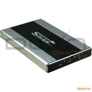 Inter-Tech SinanPower L-2500 Black eSATA, compatibil cu HDD 2.5Â” SATA, conectivitate eSATA/USB, cons - Pret | Preturi Inter-Tech SinanPower L-2500 Black eSATA, compatibil cu HDD 2.5Â” SATA, conectivitate eSATA/USB, cons